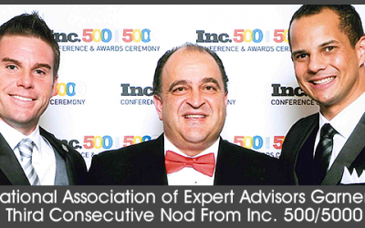 NAEA Receives Third Consecutive Inc. 500/5000 Recognition