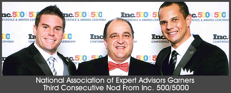 NAEA Receives Third Consecutive Inc. 500/5000 Recognition